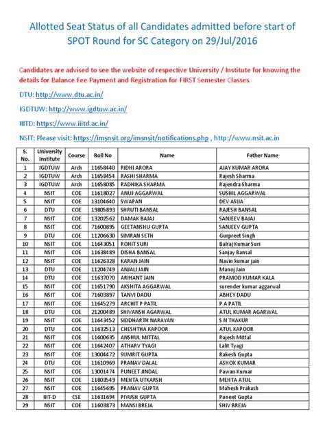 Result of 2nd Year for the Students Admitted in 2007 .